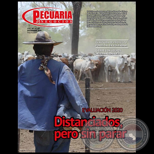 PECUARIA & NEGOCIOS - AÑO 20 NÚMERO 197 - REVISTA DICIEMBRE 2020 - PARAGUAY